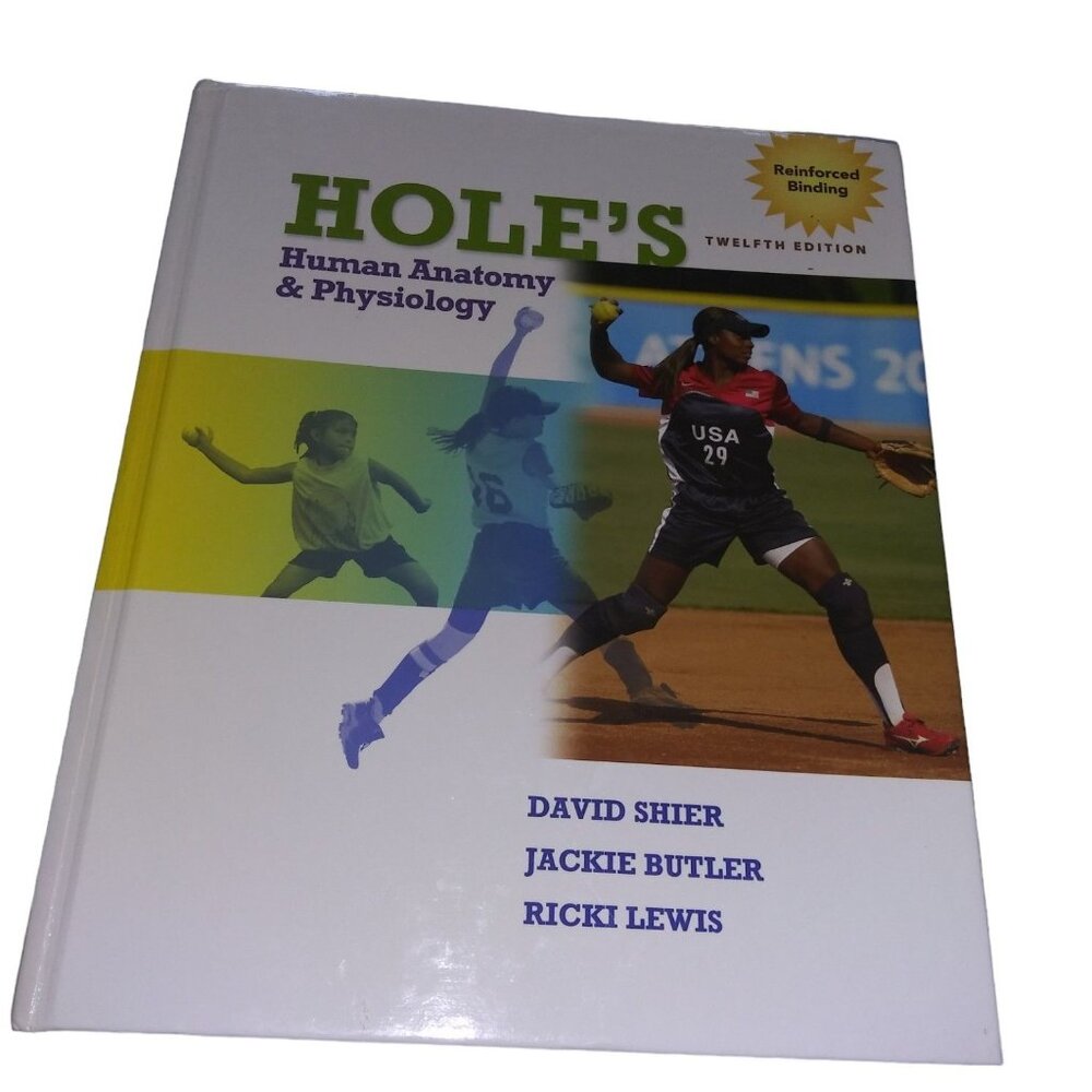 Hole's Human Anatomy and Physiology 12th Edition HardCover Book 2010